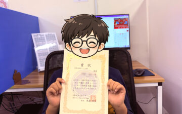 日本タイピング協会3月コンテスト文章練習ジュニア部門で銀賞を受賞したR君