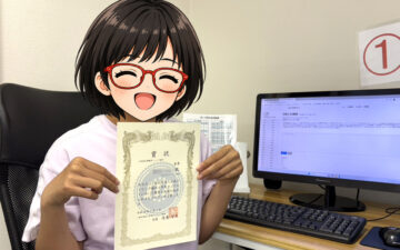 はなまるパソコン教室の中学1年生Hさんが日本タイピング協会主催4月度タイピングコンテスト文章練習ジュニア部門で金賞を受賞